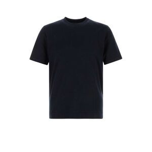 Fedeli Men Navy Blue Cotton T-Shirt